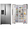 Lodówka side by side Gorenje NRS9EVX