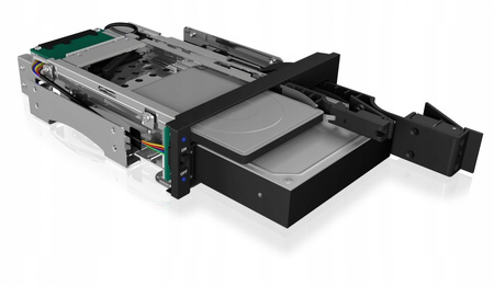 Kieszeń na dysk IB-173SSK 1x2,5+1x3,5 na 1x5,25