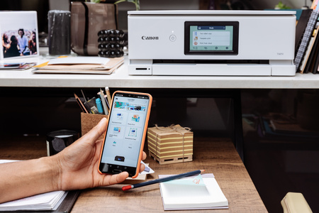 CANON Urządzenie wielofunkcyjne atramentowe PIXMA TS8751 Białe