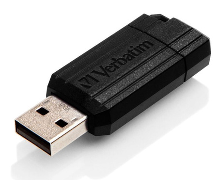 Pendrive VERBATIM PinStripe 32GB Czarny