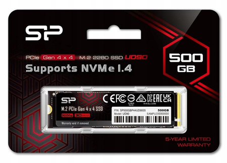 Dysk SSD UD90 500GB PCIe M.2 2280 NVMe Gen 4x4