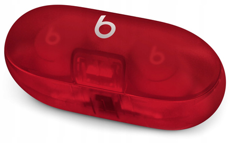 Słuchawki Beats Solo Buds przezroczysta czerwień