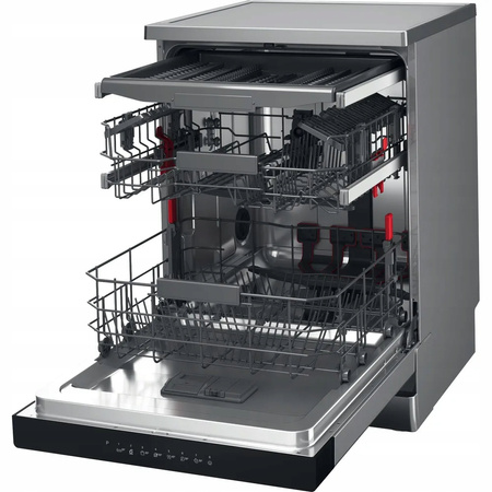 Zmywarka wolnostojąca 60 WHIRLPOOL WFC3C26PFX NaturalDry 6zmysł PowerClean Multizone