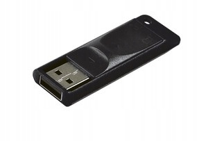VERBATIM Pendrive Slider 64GB Black