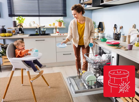 Zmywarka do zabudowy 45 Amica DIV41E5AD