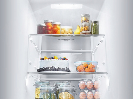 Lodówka wolnostojąca MIDEA MERB345MGC02 NoFrost 185cm