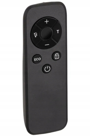 Grzejnik elektryczny MPM na podczerwień czarny MUG-23