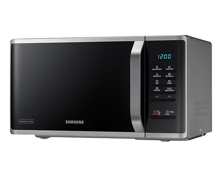 SAMSUNG Kuchenka mikrofalowa z grillem MG23K3523AS