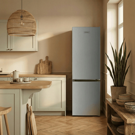 Lodówka dwudrzwiowa Kernau KFRC 18153 IX 180cm 5 lat gwarancji