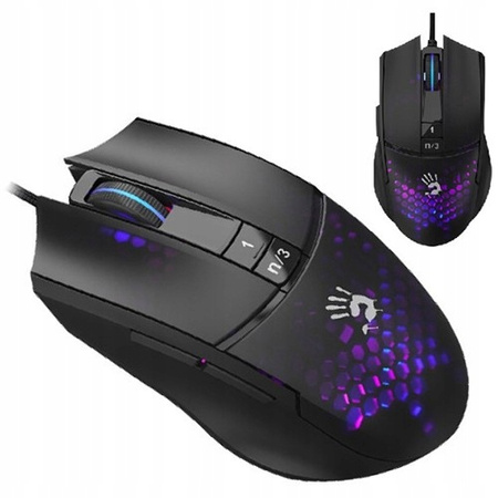 A4 TECH Mysz A4Tech BLOODY L65 MAX RGB Honeycomb )
