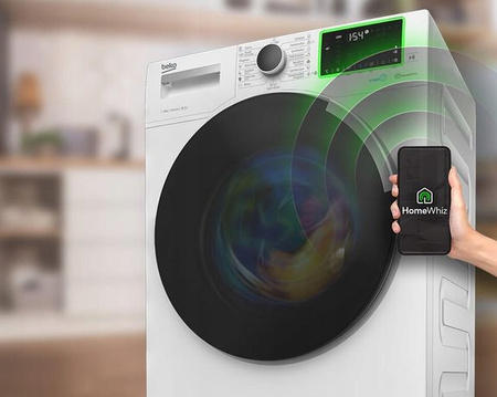 Pralko-suszarka Beko HTV7716XW 7/4kg SteamCure Slim 47cm