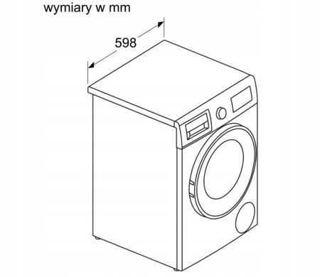 Pralko-suszarka BOSCH WNA13401PL