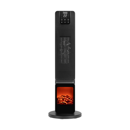 Grzejnik PTC Teesa TSA8062 imitacja kominka wentylator kolumnowy