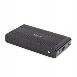 GEMBIRD Obudowa zewnętrzna 3.5 USB 3.0 Czarna