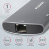 HMC-6M2 Wieloportowy hub USB-C 3.2 Gen 1, slot++++