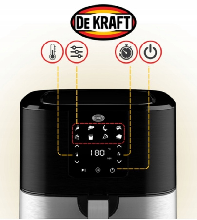 Frytkownica beztłuszczowa Dekraft Air Fryer AF7902-PRO