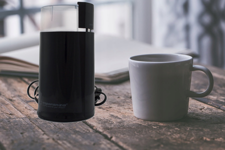 ESPERANZA młynek do kawy Espresso czarny EKC001K