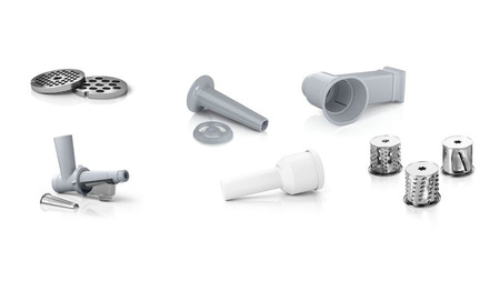 Maszynka do mielenia mięsa BOSCH MFW2517W Komora5 Szatkownica Wyciskarka