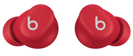 Słuchawki Beats Solo Buds przezroczysta czerwień
