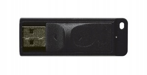 VERBATIM Pendrive Slider 64GB Black