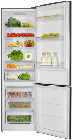 Lodówka wolnostojąca Kernau KFRC 20164 NF B Slim NoFrost Szuflada Zero 201cm