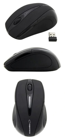 Bezprzewodowa Mysz optyczna EM101K USB, 2,4 GHz,