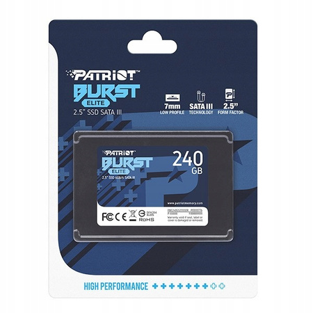 Dysk SSD 240GB Burst Elite 450/320MB/s SATA III 2