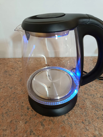 ESPERANZA Czajnik szklany MISSOURI 1.7L czarny