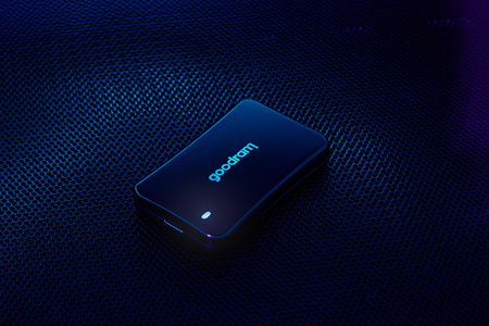 Dysk SSD HX200 500GB USB-C+A 1500/900MB/s czarny