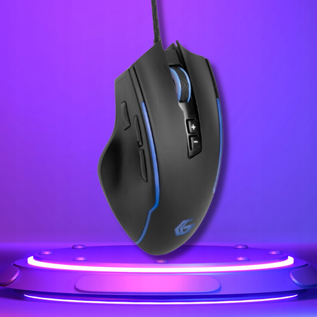 Mysz przewodowa RAGNAR RX300 laserowa RGB 12000