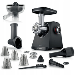 Maszynka do mielenia mięsa Bosch MFWS450B 1900W 2.5kg/min Szatkownica WyciskarkaCytrusów