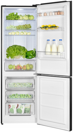 Lodówka Kernau KFRC 18164.1 NF B SLIM czarna 186cm 5 lat gwarancji