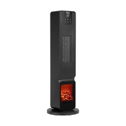 Grzejnik PTC Teesa TSA8062 imitacja kominka wentylator kolumnowy