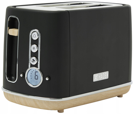 HADEN Toster dwuszczelinowy Dorchester czarny