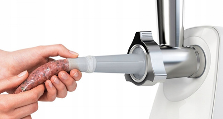 Maszynka do mielenia mięsa BOSCH MFW2515W Komora5 Wyciskarka