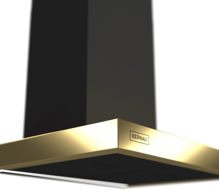 Okap kominowy Kernau KCH 0860.1 B Gold