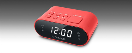 Radiobudzik Muse M-10 RED FM