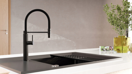 Bateria stalowa Kernau Centaurea KWT 43 Matt Black