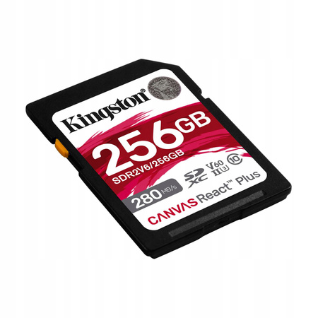 Karta pamięci SD 256GB React Plus 280/150/MB/s U3