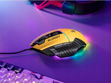 A4 TECH Mysz Bloody W95 Max USB Sports Lime