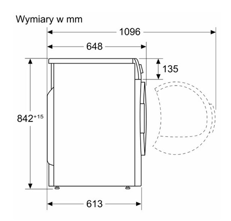 Suszarka do ubrań BOSCH WQG233DNPL