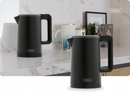 Czajnik elektryczny Kernau KSK 175 Matt Black