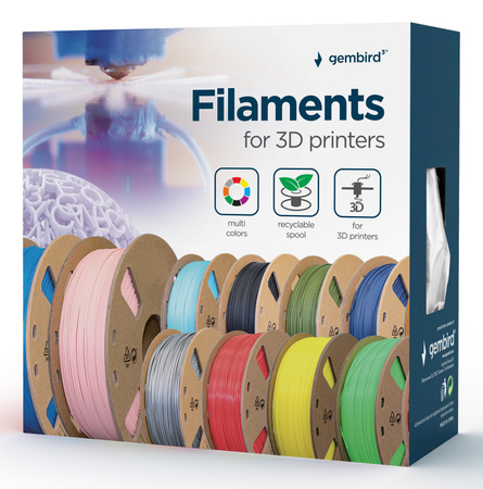 GEMBIRD Filament drukarki 3D PLA/1.75mm/natural