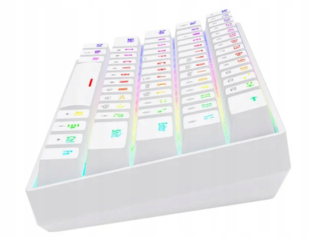 Klawiatura mechaniczna Whiteout X2, Red Outemu,