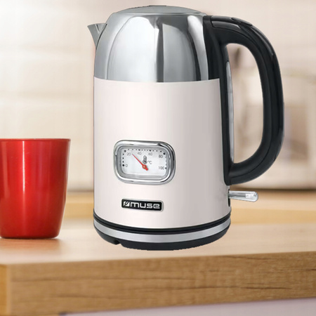 Czajnik elektryczny Muse MS-020SC ecru