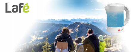 LAFE Czajnik turystyczny CEG-0010.1 biały