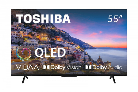 TOSHIBA Telewizor QLED 55 cali 55QV2463DG