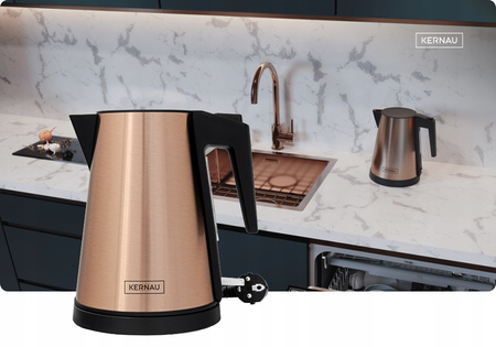 Czajnik elektryczny Kernau KSK 101 Champagne
