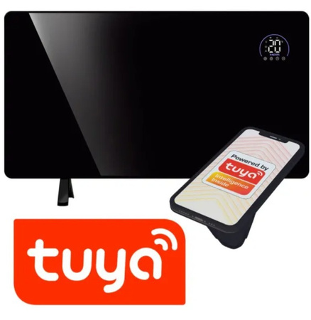 Grzejnik elektryczny MPM na podczerwień czarny MUG-23