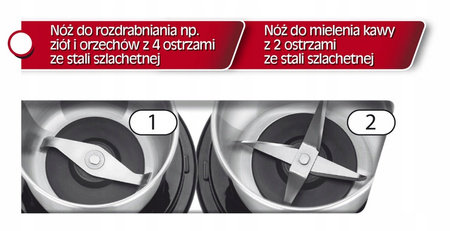 Młynek do kawy i rozdrabniacz MPM 2w1 MMK-06M